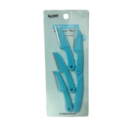 Keli Beauty Tools Eyebrow Razor 4pcs