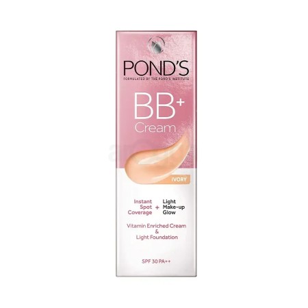 Ponds BB+ Cream Instant Spot Coverage + Light Make-up Glow Ivory-18g