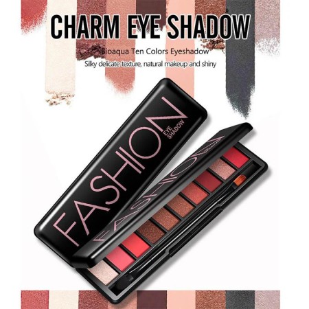 10 Colors Fashion Eye Shadow Smoked Powder Palette