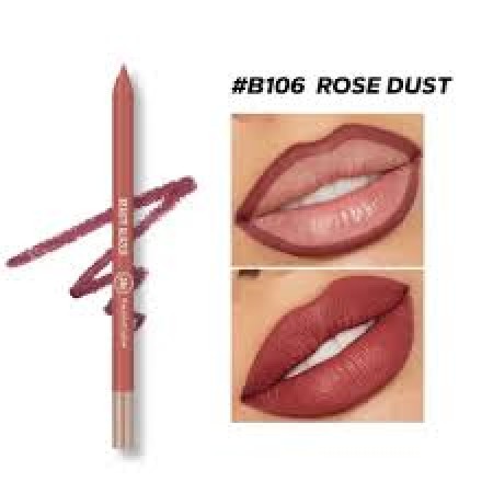 Beauty Glazed Waterproof And Long Lasting Lip Liner - B106 Rose Dust