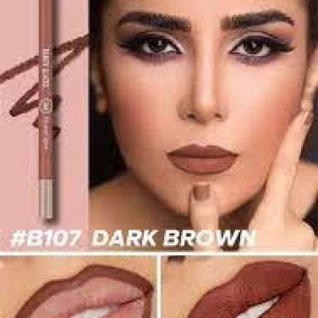 Beauty Glazed Waterproof And Long Lasting Lip Liner - B106 Dark Broun