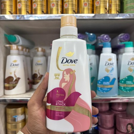 Dove Long & Thick Shampoo 430ml