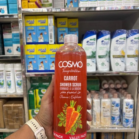 COSMO carrot SHOWER SCRUB - 1000ML