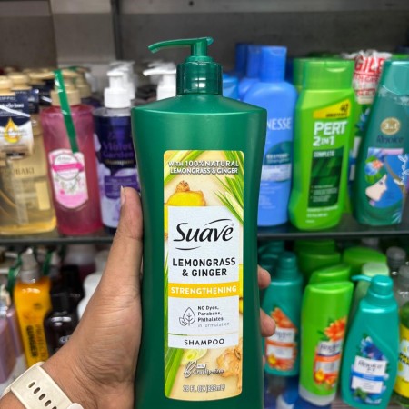 Suave Strengthening Shampoo with Lemongrass and Ginger 828ml