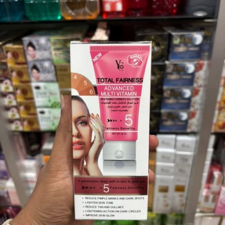YC Total Fairness Advanced Multi Vitamin Whitening Fairness Solution-50ml