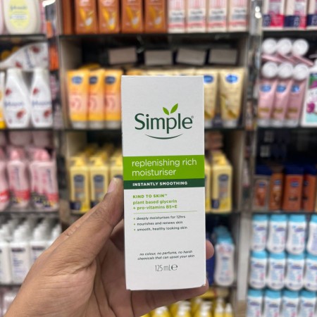 Simple Kind to Skin Replenishing Rich Moisturiser 125ml UK