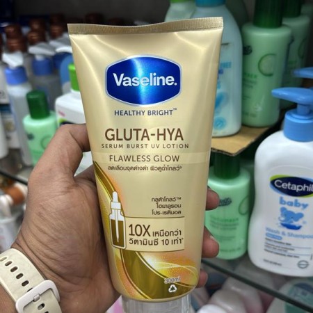 Vaseline Gluta-Hya Serum Burst Lotion Flawless Bright 300ml