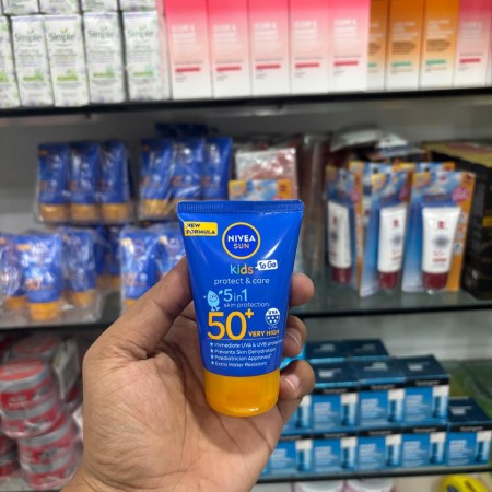 NIVEA Sun Kids Protect & Care 5in1 Skin Protection Cream SPF 50+ – 50ml