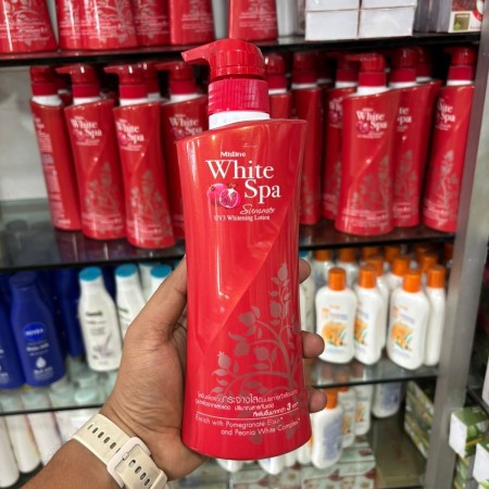 Mistine White Spa Summer UV3 Whitening Lotion-400ml