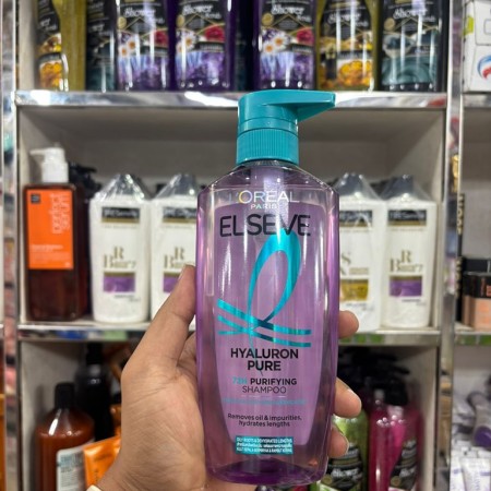 L'Oréal Paris Elseve Hyaluron Pure Purifying Shampoo-400ml