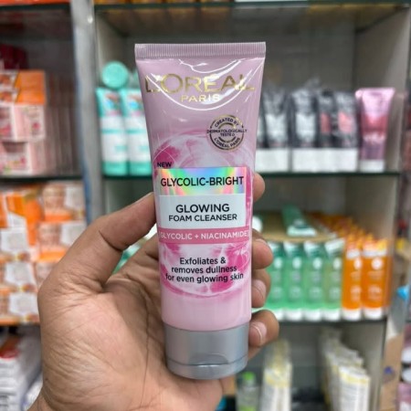 L’Oréal Paris Glycolic-Bright Glowing Foam Cleanser-100ml