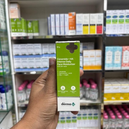 The Derma Co Ceramide + HA Intense Daily Face Moisturizer-50g