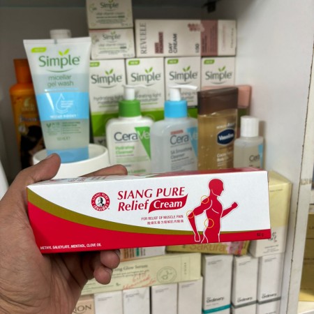 Siang Pure Relief Cream – Muscle Pain Relief Cream (62g)