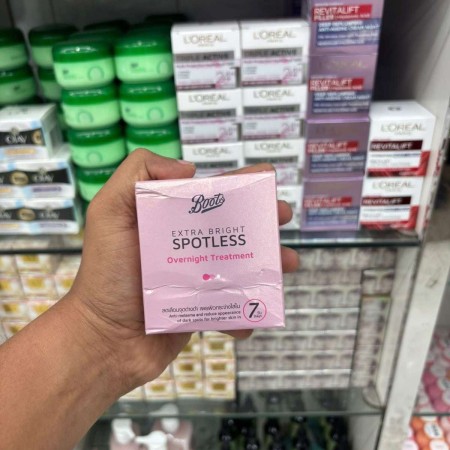 Boots Extra Bright Spotless Overnight Treatment 50Ml