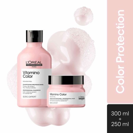 L’Oréal Professionnel Serie Expert Vitamino Color Shampoo 300ml and  Mask 250ml