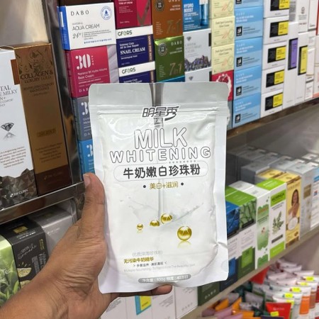Milk Whitening Pearl Powder Face Pack