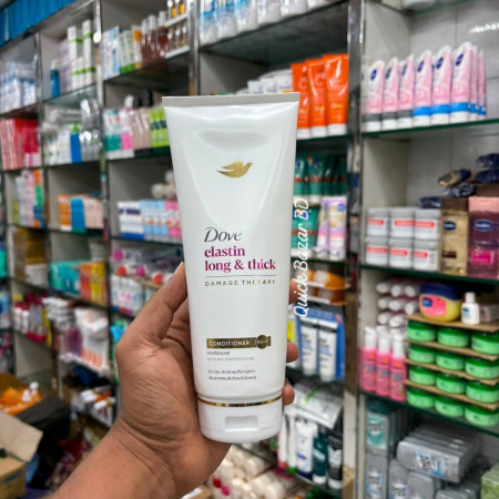 Dove Elastin Long & Thick Damage Therapy Conditioner-350ml